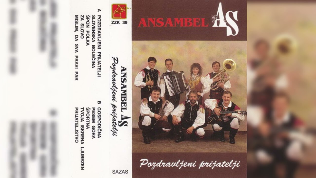 Ansambel As - Špon polka (Pozdravljeni prijatelji, 1994)