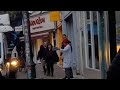 Garda telling white van driver remove it in wicklow street dublin