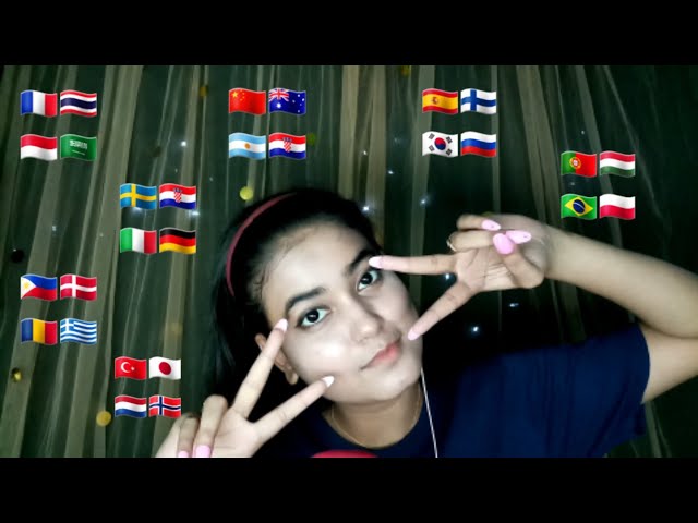 ASMR "Picture" in 35+ Different Languages