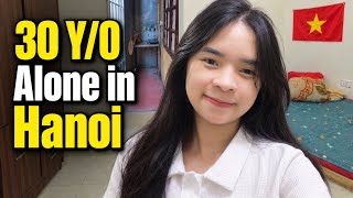 Full Living Alone & Low-Income in Vietnam 🇻🇳 (30, Living Far From Family) | My 9m² Room in Hanoi News