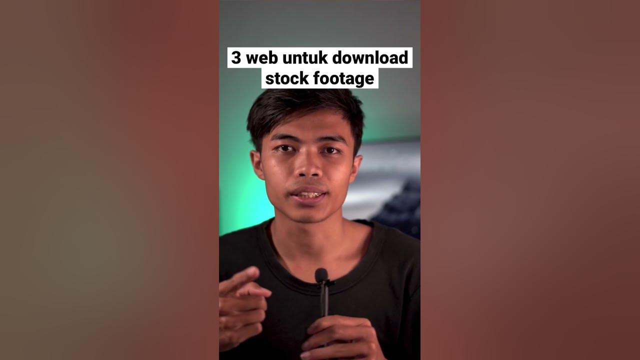 We b untuk download stock  footage gratis #samasamabelajar #belajarbareng #videographytutorial