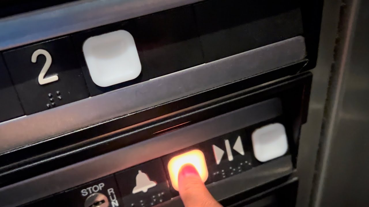 MUST WATCH: I GOT STUCK ON Dover Security Impulse Hydraulic Elevator at Cape May Ferry Terminal