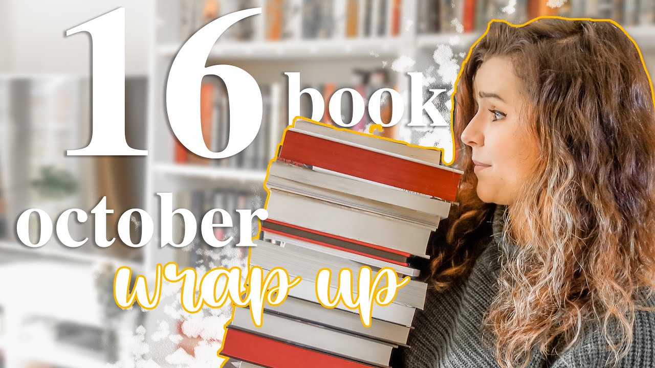 My spookiest reading month yet, I read 16 books! | October Wrap Up