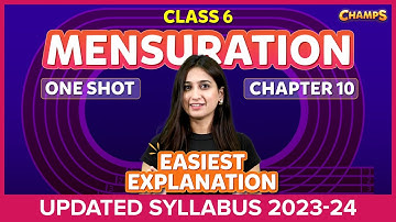 Mensuration | ONE SHOT | Easiest Explanation | Chapter 10 | Class 6 | BYJU