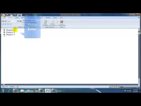 Working with master documents and subdocuments in Word