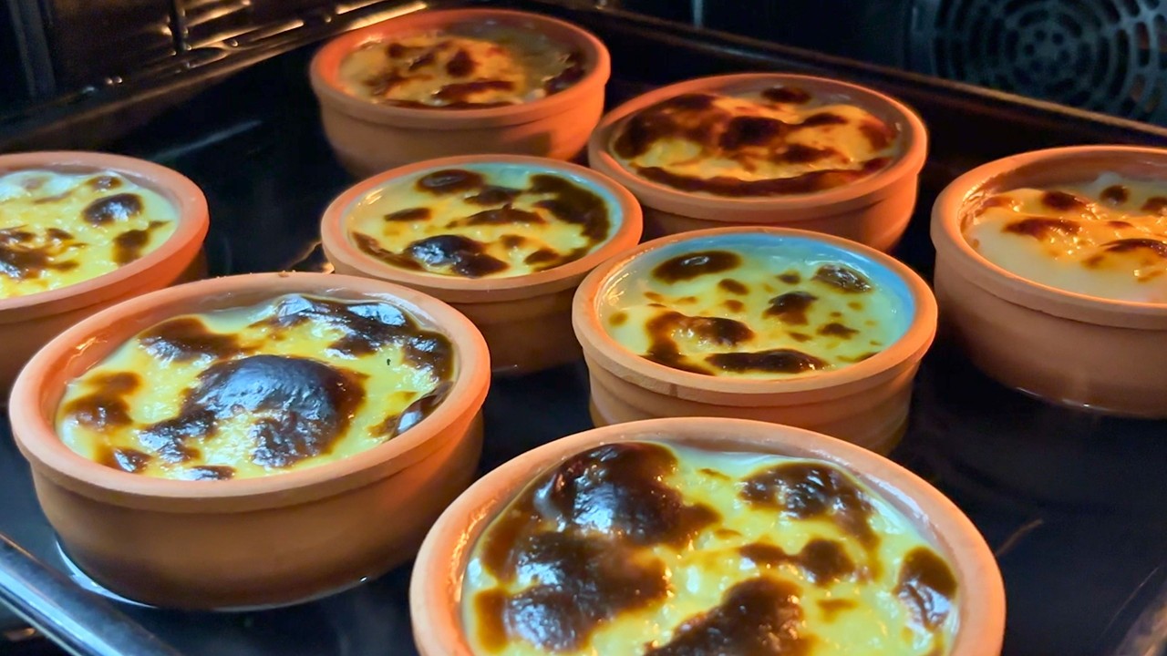 Запеченный турецкий рисовый пудинг | Сютлач