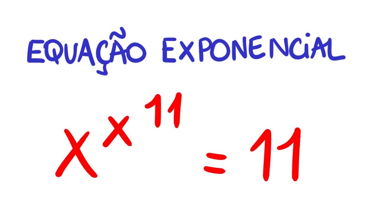 Tem que Usar Artifício Aqui Nessa Equação Exponencial