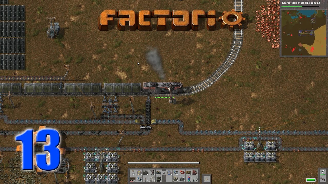 Factorio (Let's Play | Gameplay) Episode 13 - Base Expansion - YouTube
