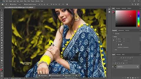 Tutorial On How To Edit Artwork | How To Remove Green Background In Photoshop cc