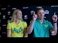 Kelsey-Lee and Mike Barber talk about life on and off the athletics track