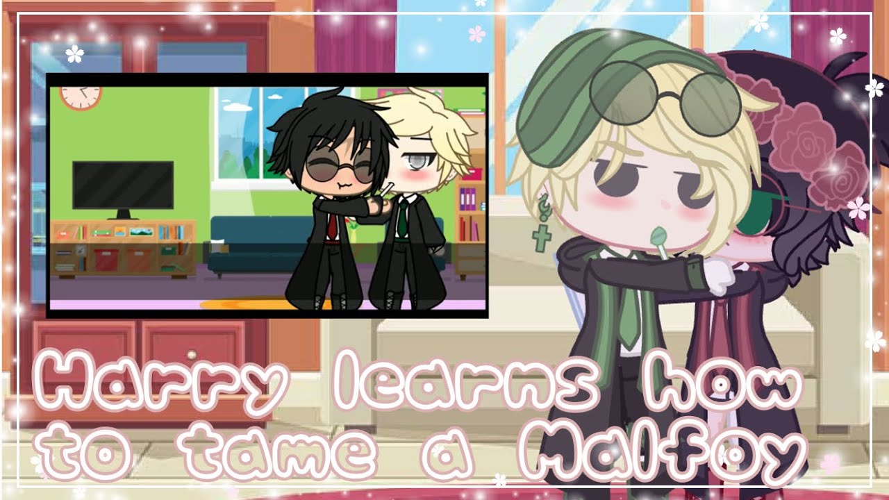 Harry Learns “how to tame a Malfoy”skit/Drarry💚❤️