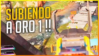 APEX LEGENDS: SUBIENDO A ORO 1 CON ESTA PARTIDAZA RANKED! | Makina