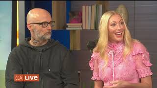 Julie mintz x moby discuss music, friendship and more on california
live + perform their mash up purple rain / million reasons in studio.