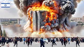 2 minutes ago! The Israeli presidential building in Tel Aviv was destroyed, see what happened