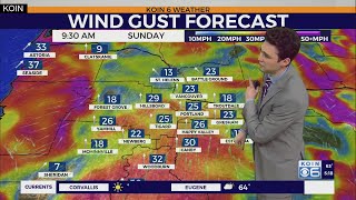 Weather forecast: Rain and wind picking up for our last Sunday of March