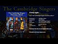 Capture de la vidéo O Holy Night - Adolphe Adam, John Rutter, Cambridge Singers, City Of London Sinfonia