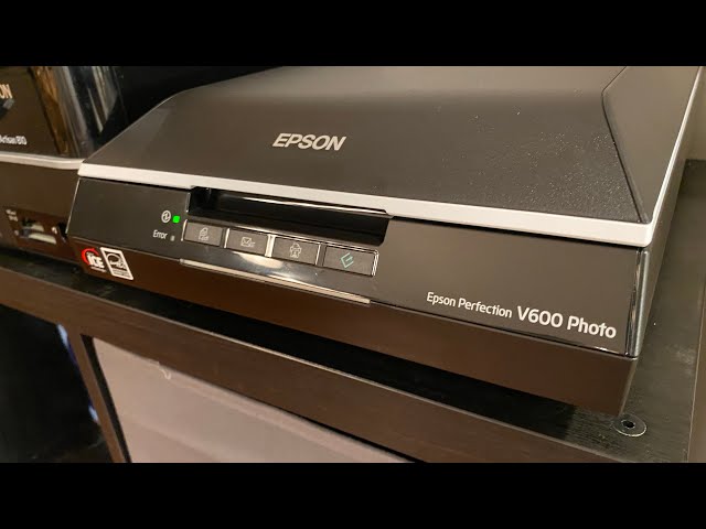 Kondensere rent frisk Epson Perfection V600 Photo Scanner Review - YouTube