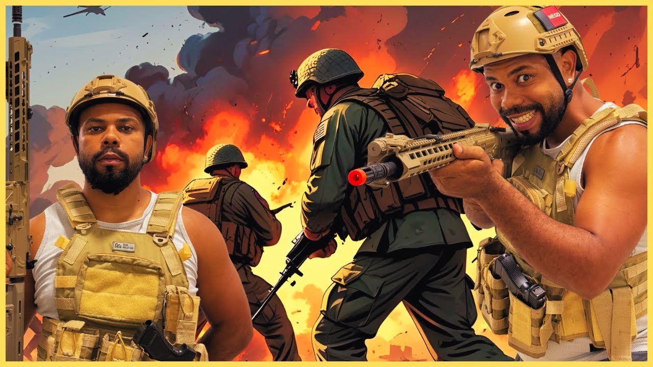 VEJA MEUS NOVOS OS EQUIPAMENTOS QUE GUERRA!!