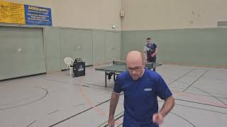 Bezirksmeisterschaften 🏓 Bernburg - Mein 1. Gruppenspiel vs. Alexander Bahn ~1840 TTR
