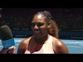 Serena Williams on-court interview (RR) | Mastercard Hopman Cup 2019