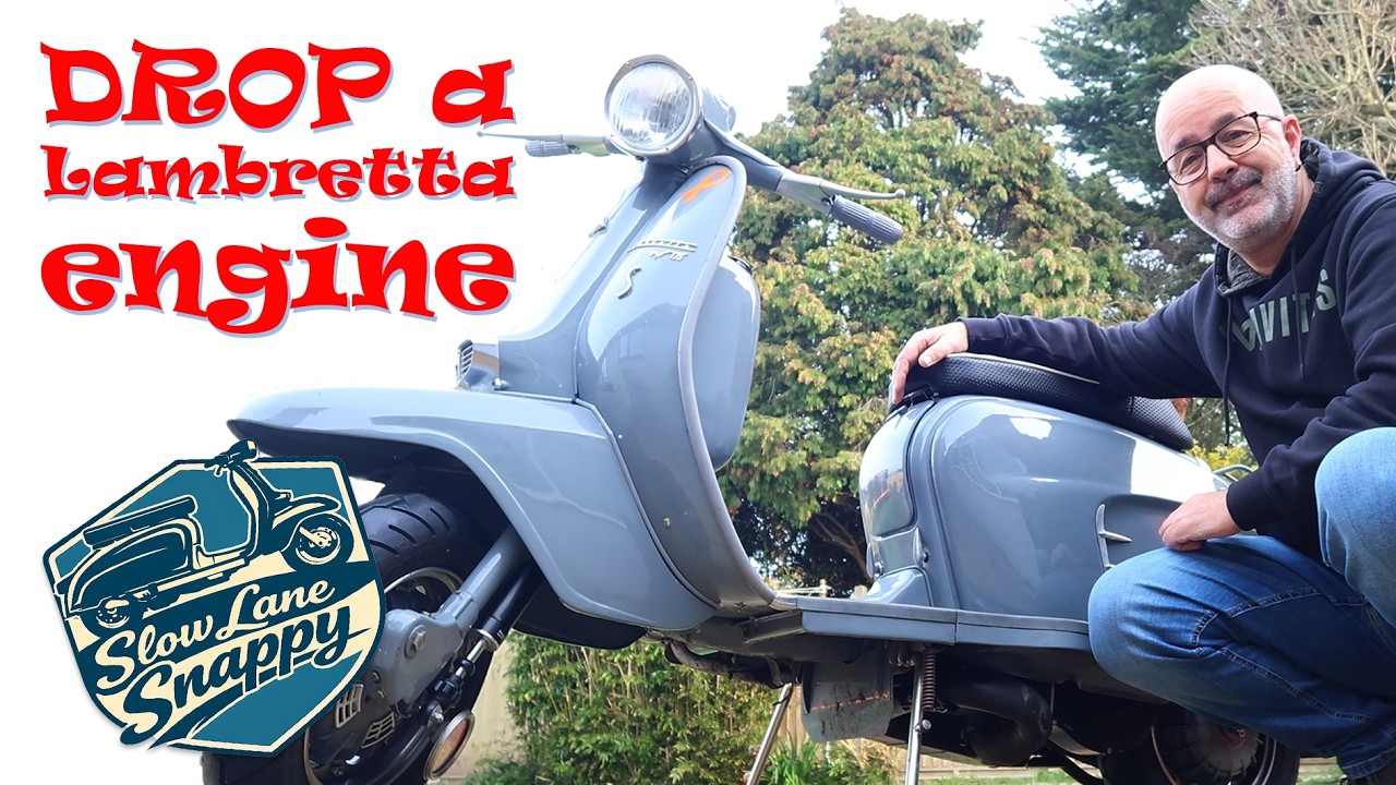 Scooter maintenance | Lambretta engine removal