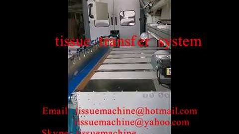 Automatic tissue paper making machine with Transfer to packaging Machine|The best quality in China