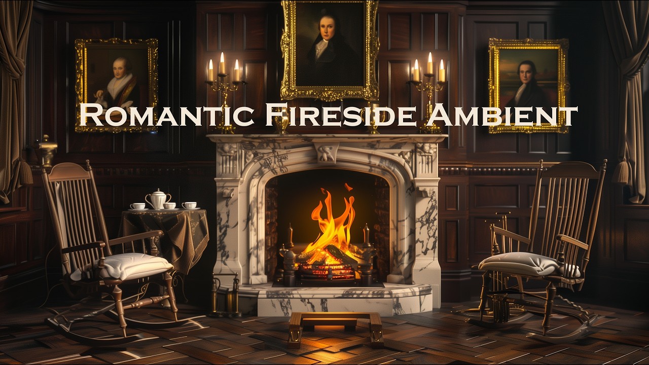 Slow Warmth: Fireplace Ambience for Love & Rest
