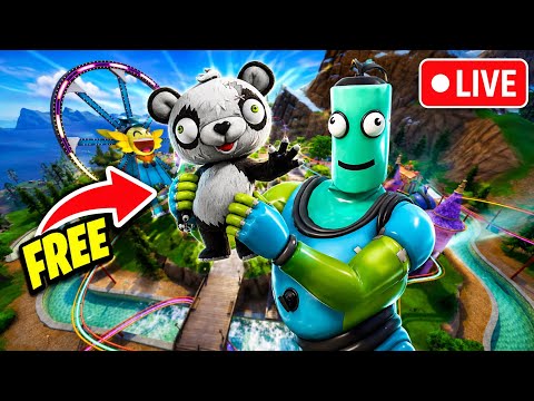 Getting the new Free fortnite sidekick! (live)