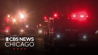 Wintry winds take down trees, cause power outages, exacerbate fire in Chicago area