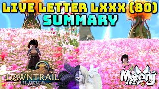 FFXIV: Letter from the Producer LIVE Part LXXX (80) Summary