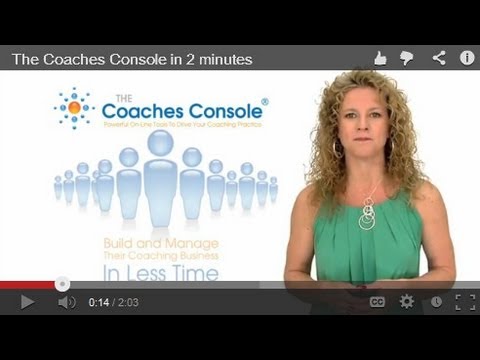 Coaches Console video