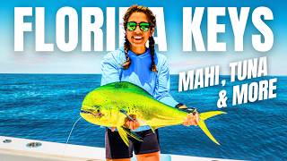 Florida Keys Mahi Bite Went Off! 🔥 Mahi, Tuna &amp; More (Catch Clean Cook)