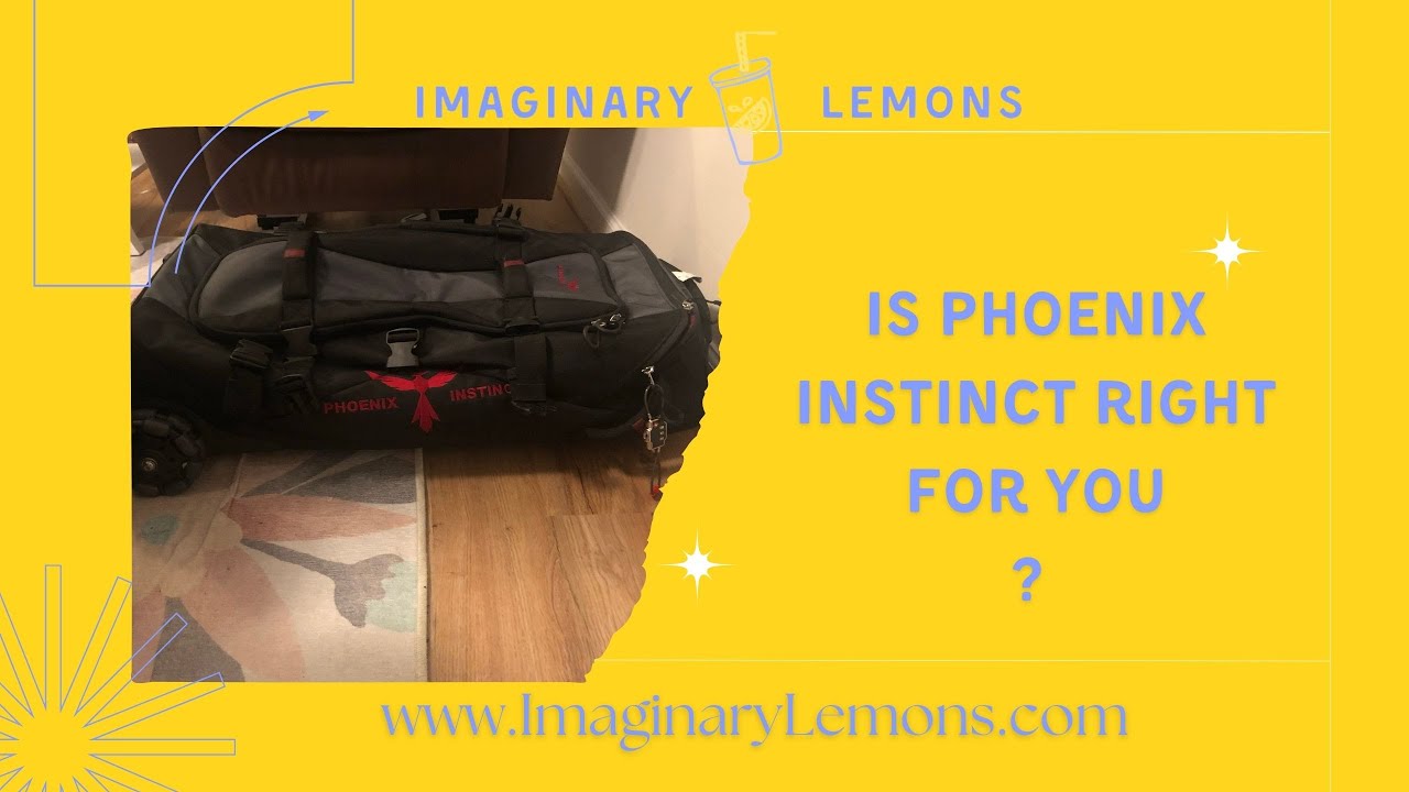 What is Phoenix instinct luggage for wheelchair users. YouTube