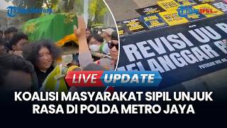 🔴 LIVE UPDATE | Tuntut Reformasi Kepolisian, Koalisi Masyarakat Sipil Unjuk Rasa di Polda Metro Jaya