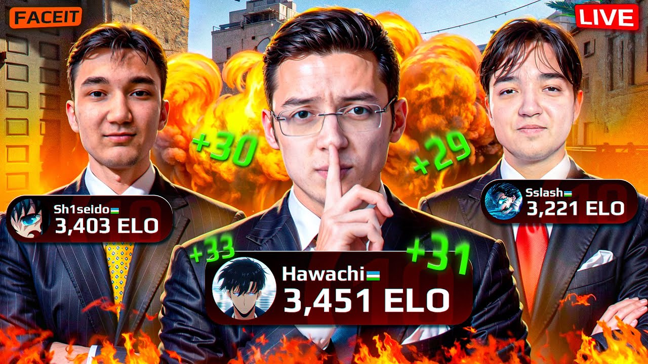 FACEIT BOOST 3 KUN !  (ZADERJKA 20SEK)