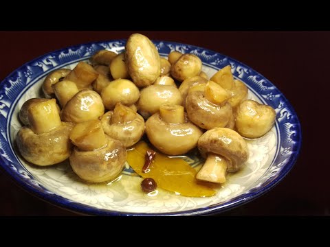 Самый быстрый маринад грибов / Мариновани гъби / Marinated mushrooms