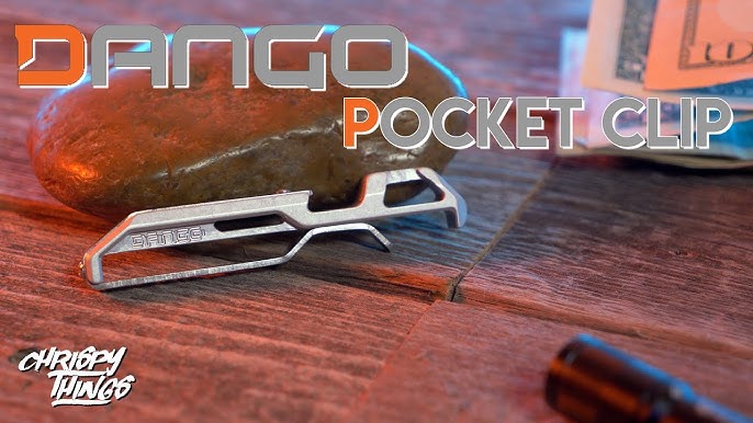 Dango MC01  A Titanium Money Clip that can carry up to 80 BILLS! Review &  Giveaway! 