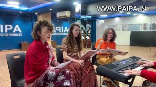 Melodious French Singers Explore Indian Classical Music Theory & Vocals with Guru Pradeep Adwani