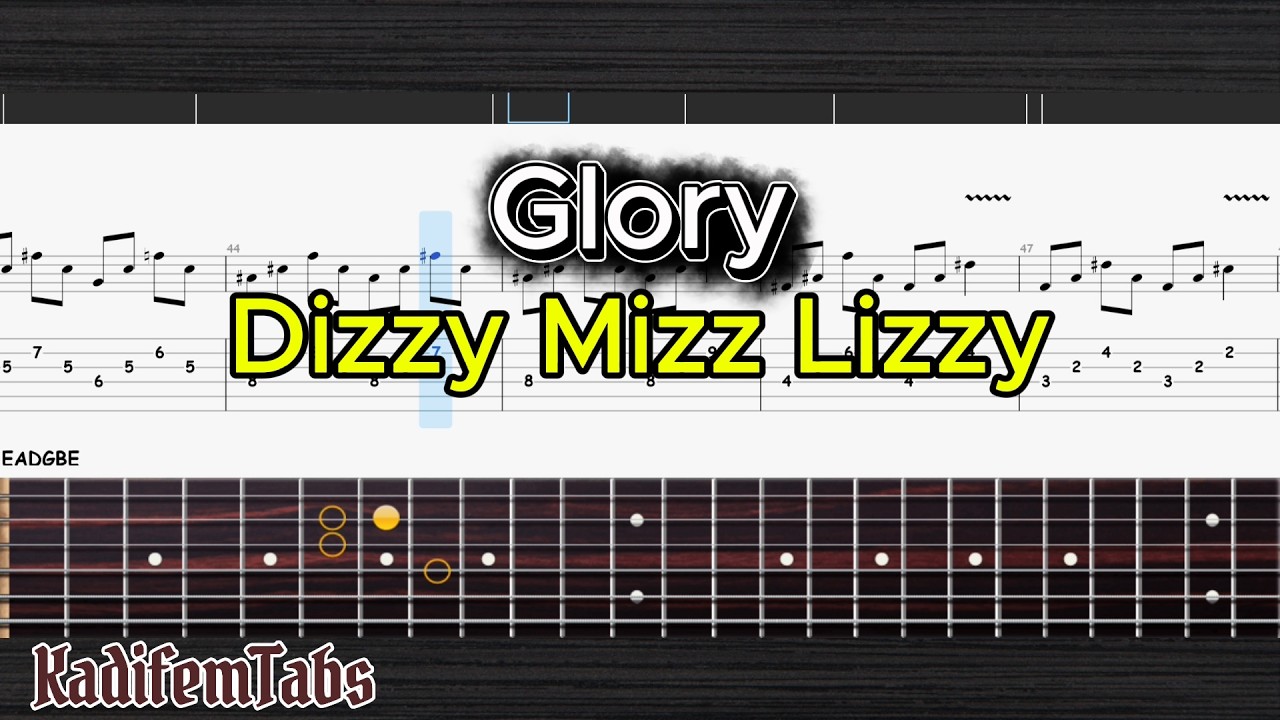 Glory – Easy Fingerstyle Guitar Tutorial + TABs (Dizzy Mizz Lizzy