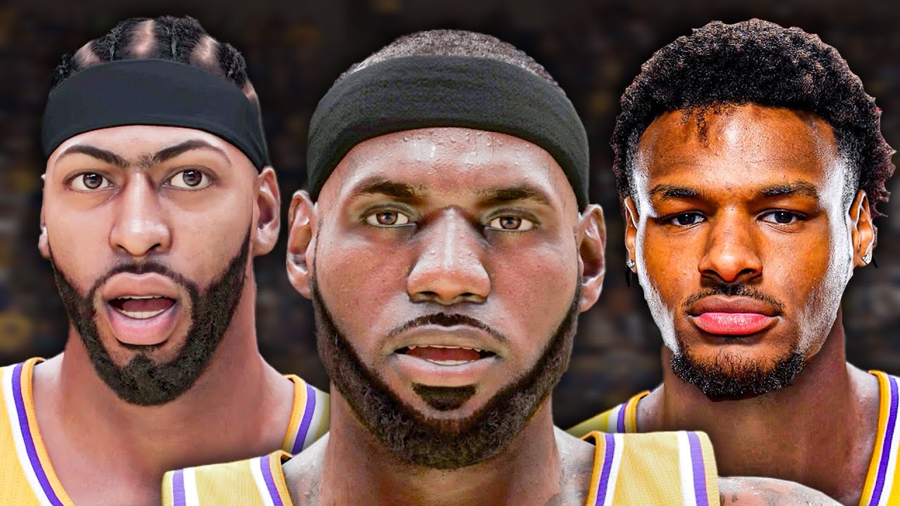 I Rebuilt The Lakers A New Dynasty - YouTube