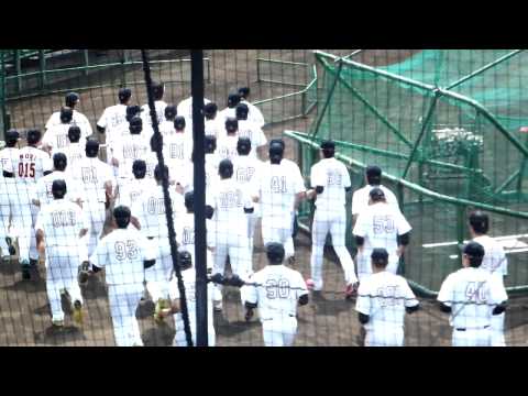 ジャイアンツ球場に選手の練習を見てきたpart１
