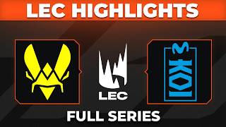 VIT vs MKOI ALL GAMES Highlights | 2026 LEC Spring Playoffs | Team Vitality vs Movistar KOI
