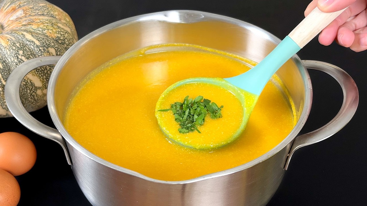 Этот тыквенный суп как лекарство для моего желудка! Рецепт моей бабушки!
