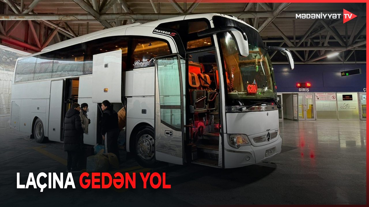 Bakı-Laçın avtobus xətti bu gündən sərnişinlərin ixtiyarında