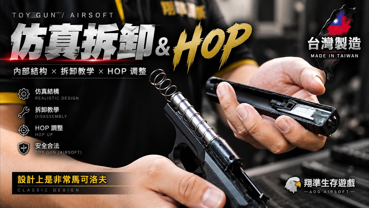 Uamrex P7M13 瓦斯 經典 GBB HK Airsoft｜翔準AOG 縮圖