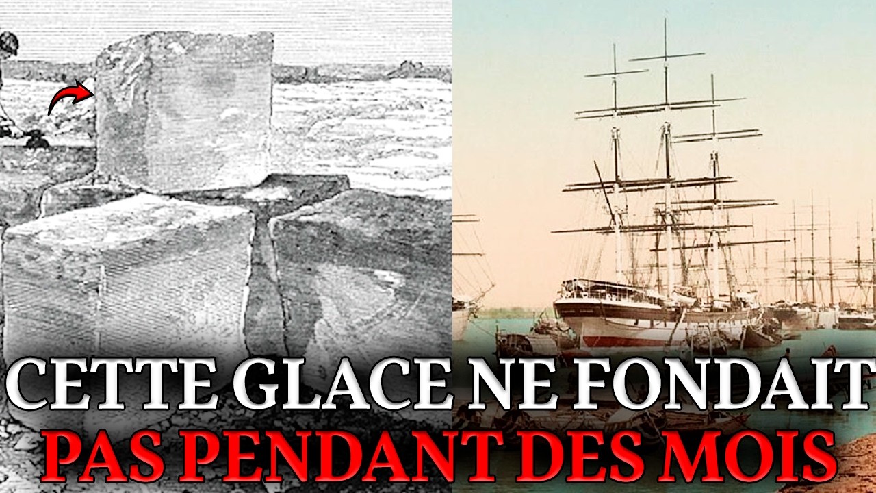 COMMERCE DE GLACE SUR VOILIERS EN 1800. La Glace NE FONDAIT PAS? Physique Contre Histoire!