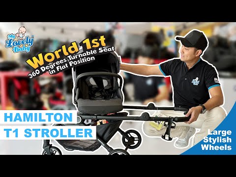 【REVIEW | New Launching】Hamilton T1 Stroller | My Lovely Baby