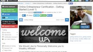 Inside Wealthy Affiliate News