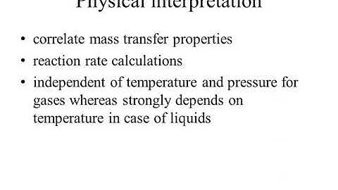 Schmidt number / Dimensionless Number