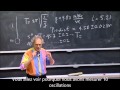 Walter Lewin, la période d'un pendule.